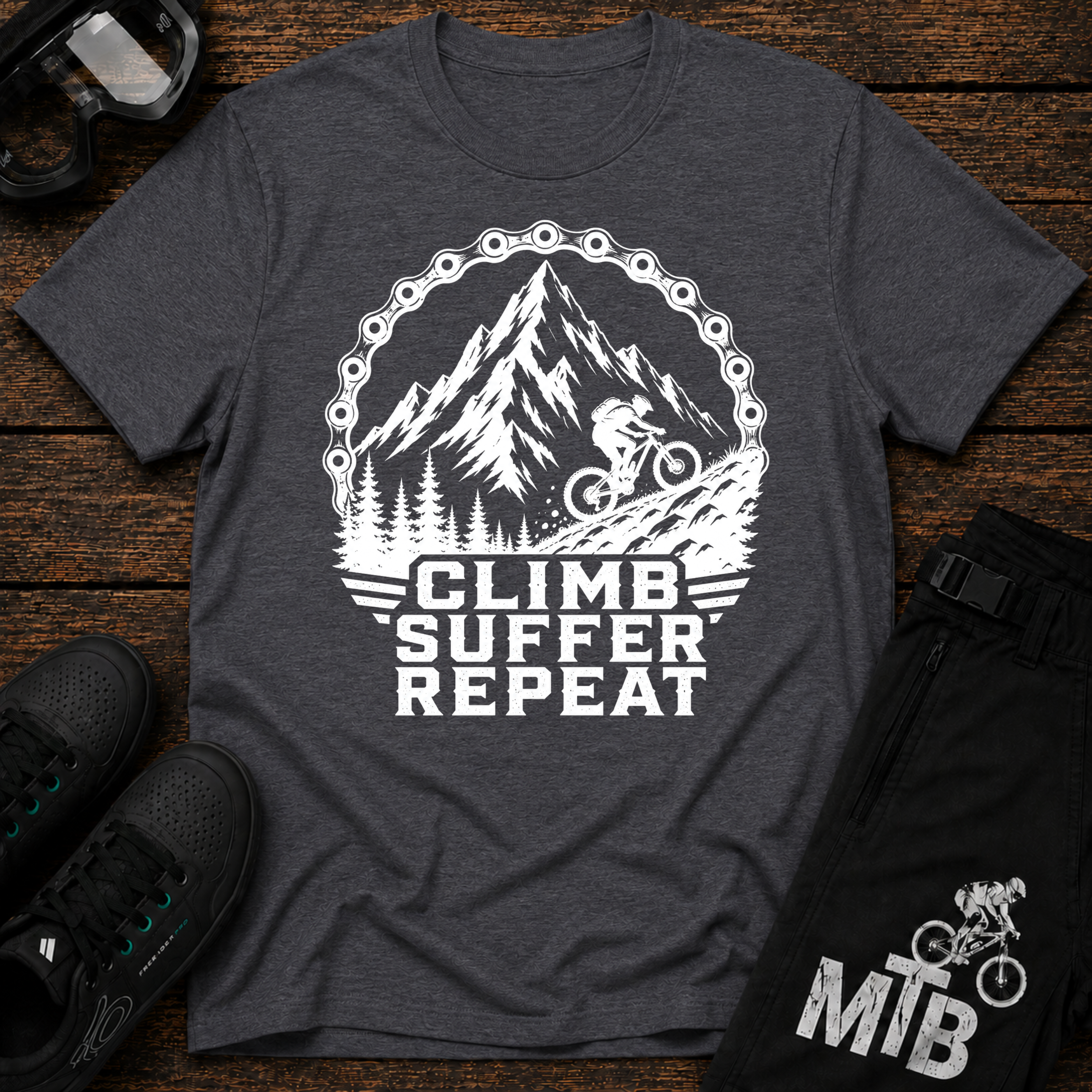 Climb Suffer Repeat T-Shirt