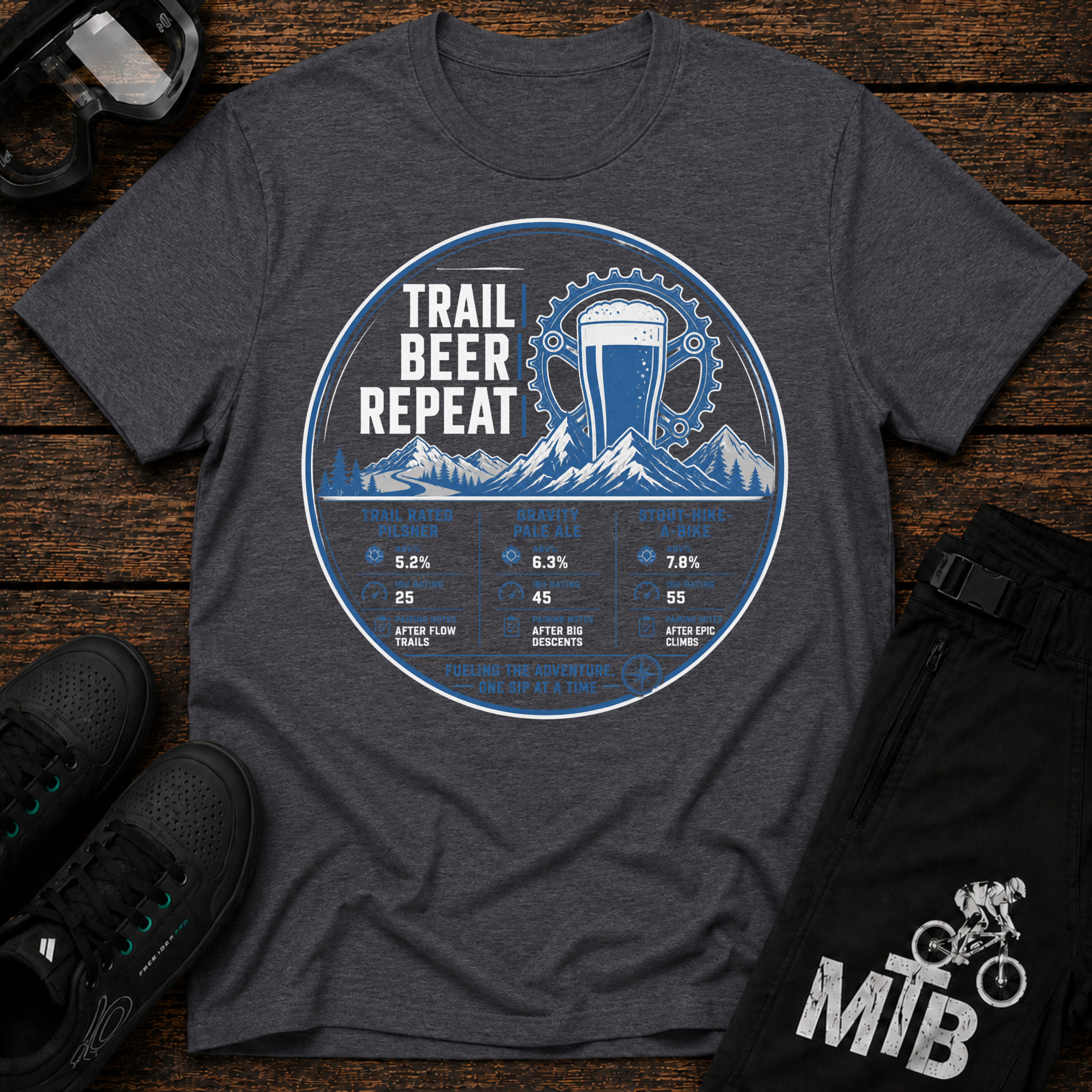Trail Beer Repeat T-Shirt