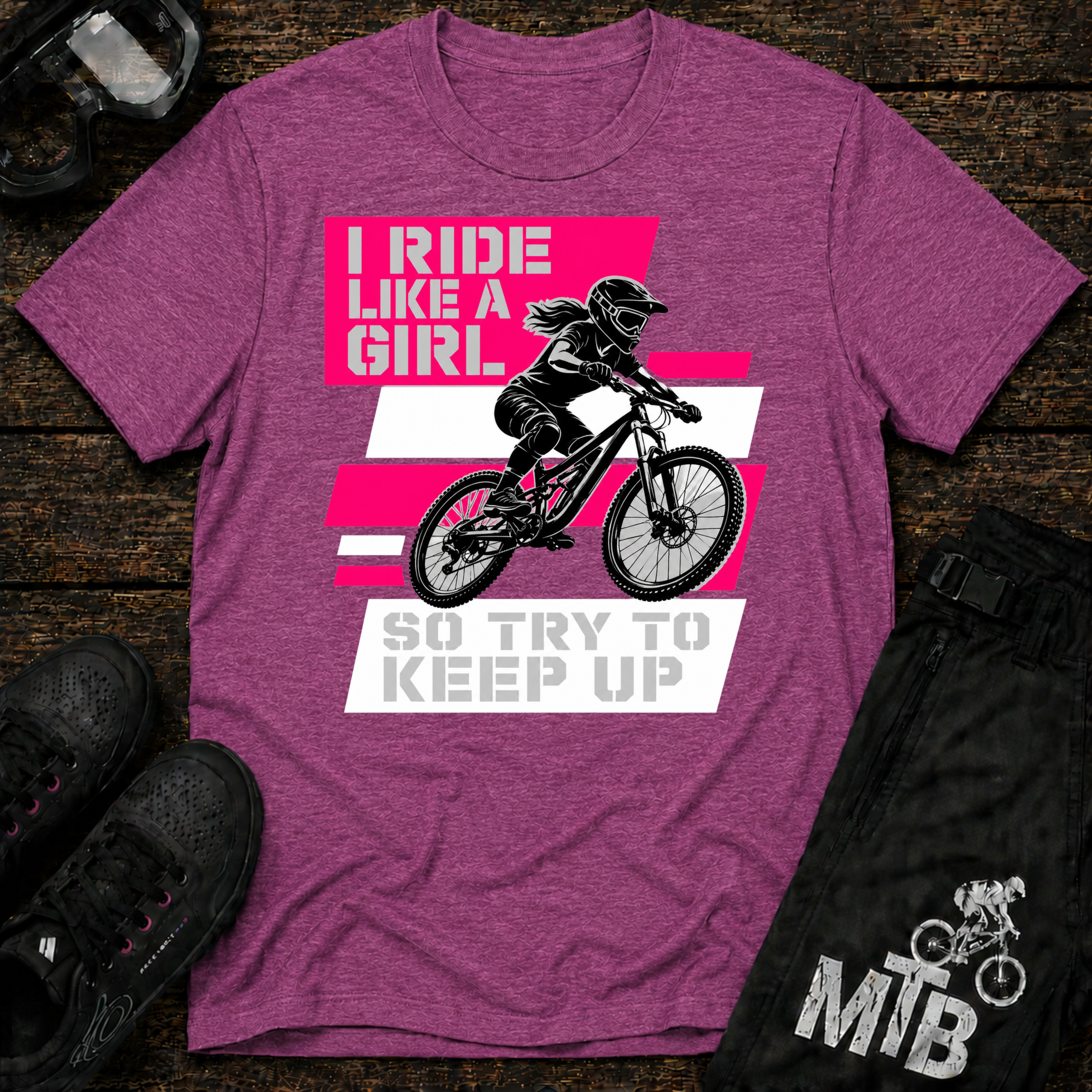 I Ride Like A Girl T-Shirt