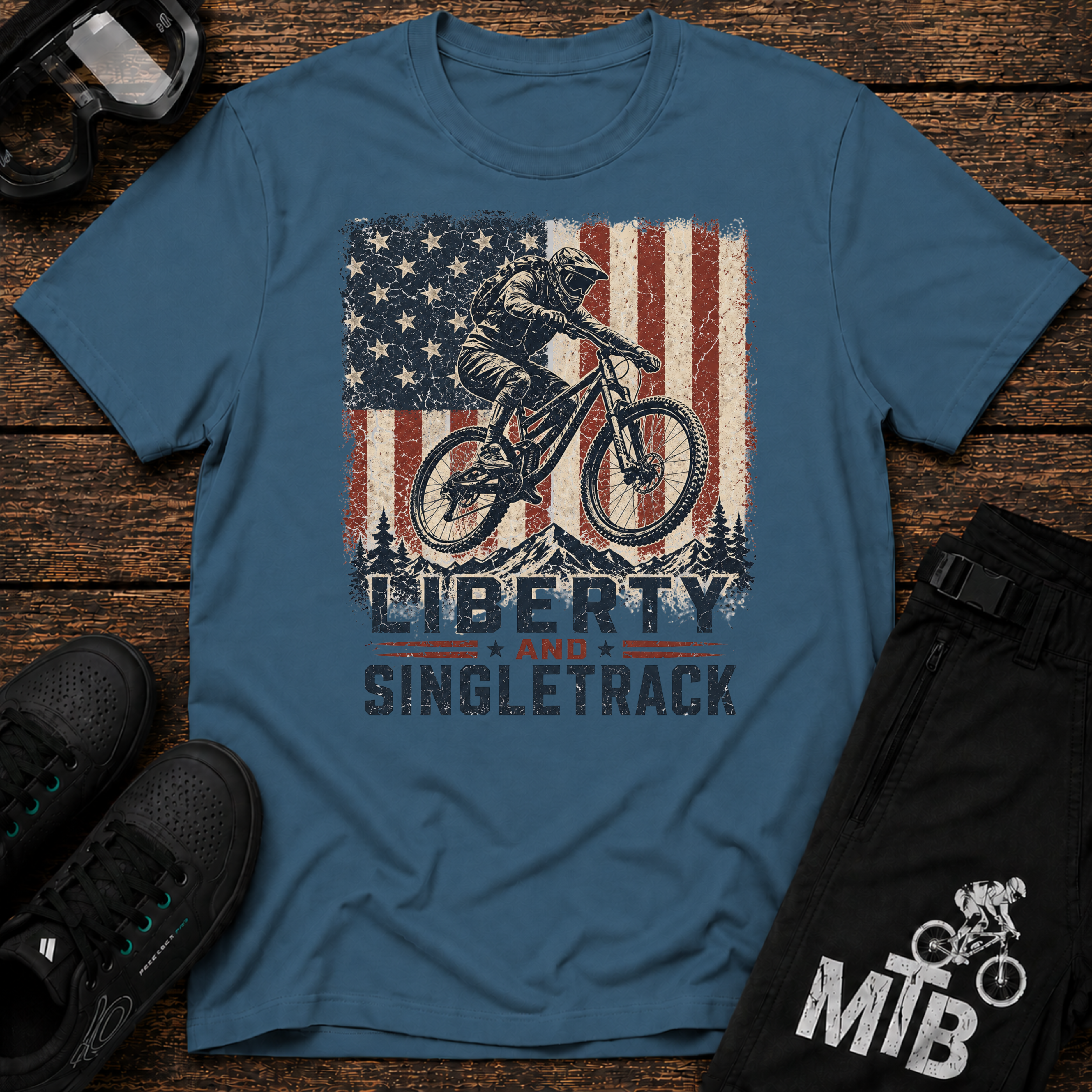 Liberty & Singletrack T-Shirt