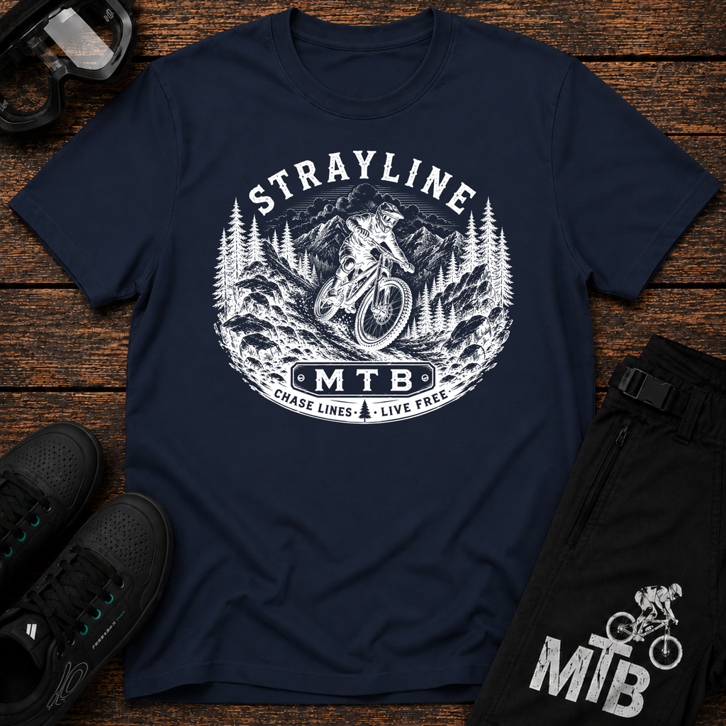 Chase Lines Live Free T-Shirt