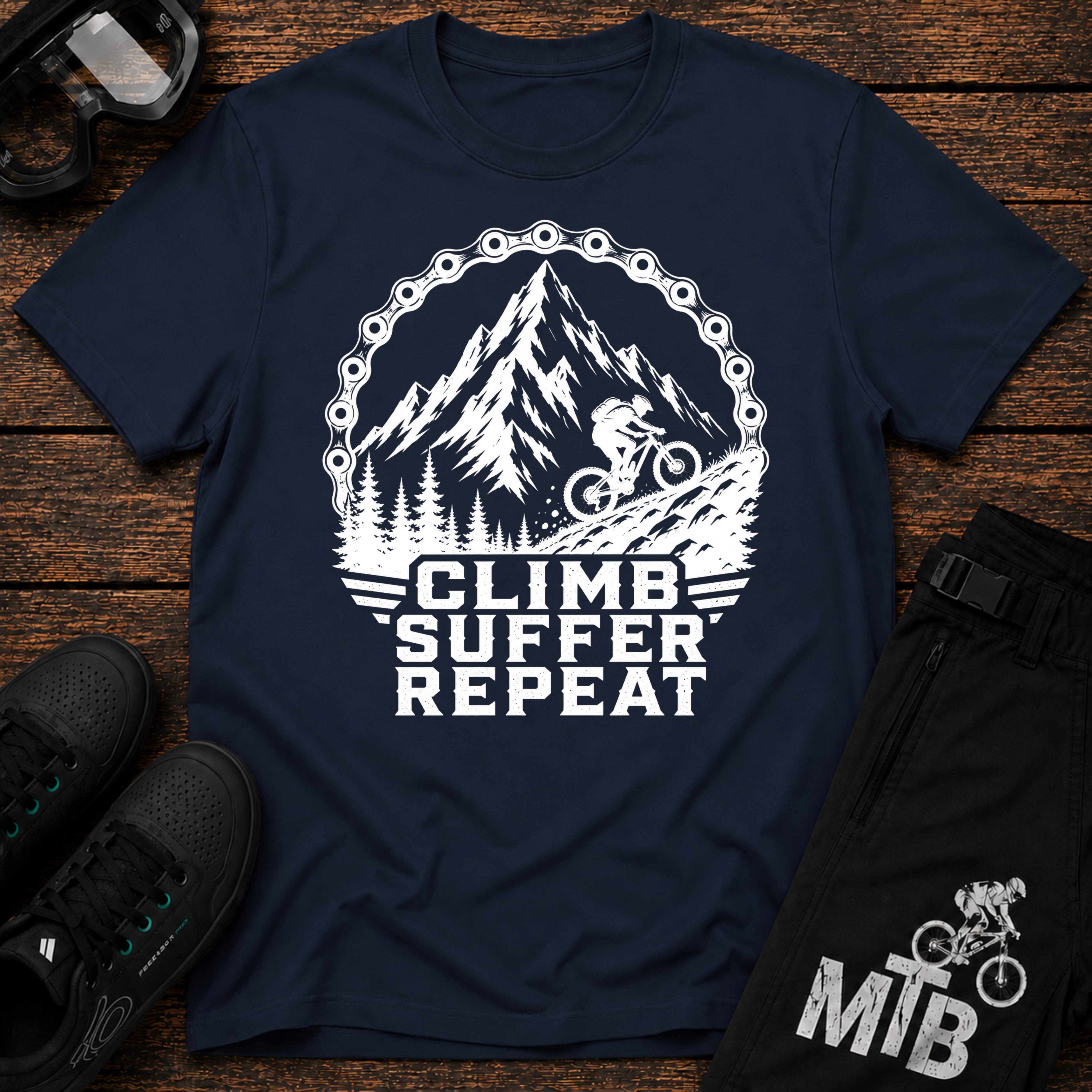 Climb Suffer Repeat T-Shirt