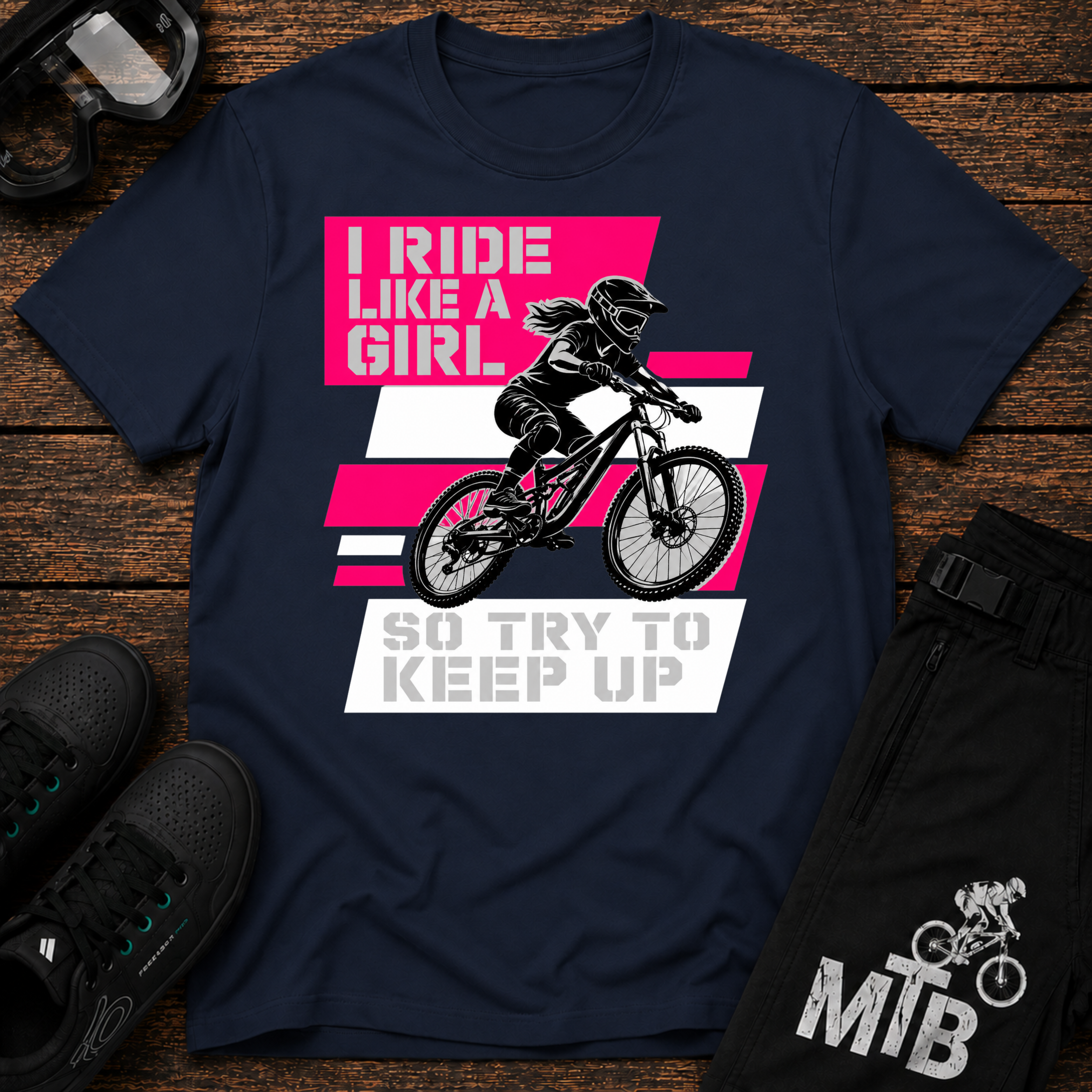 I Ride Like A Girl T-Shirt