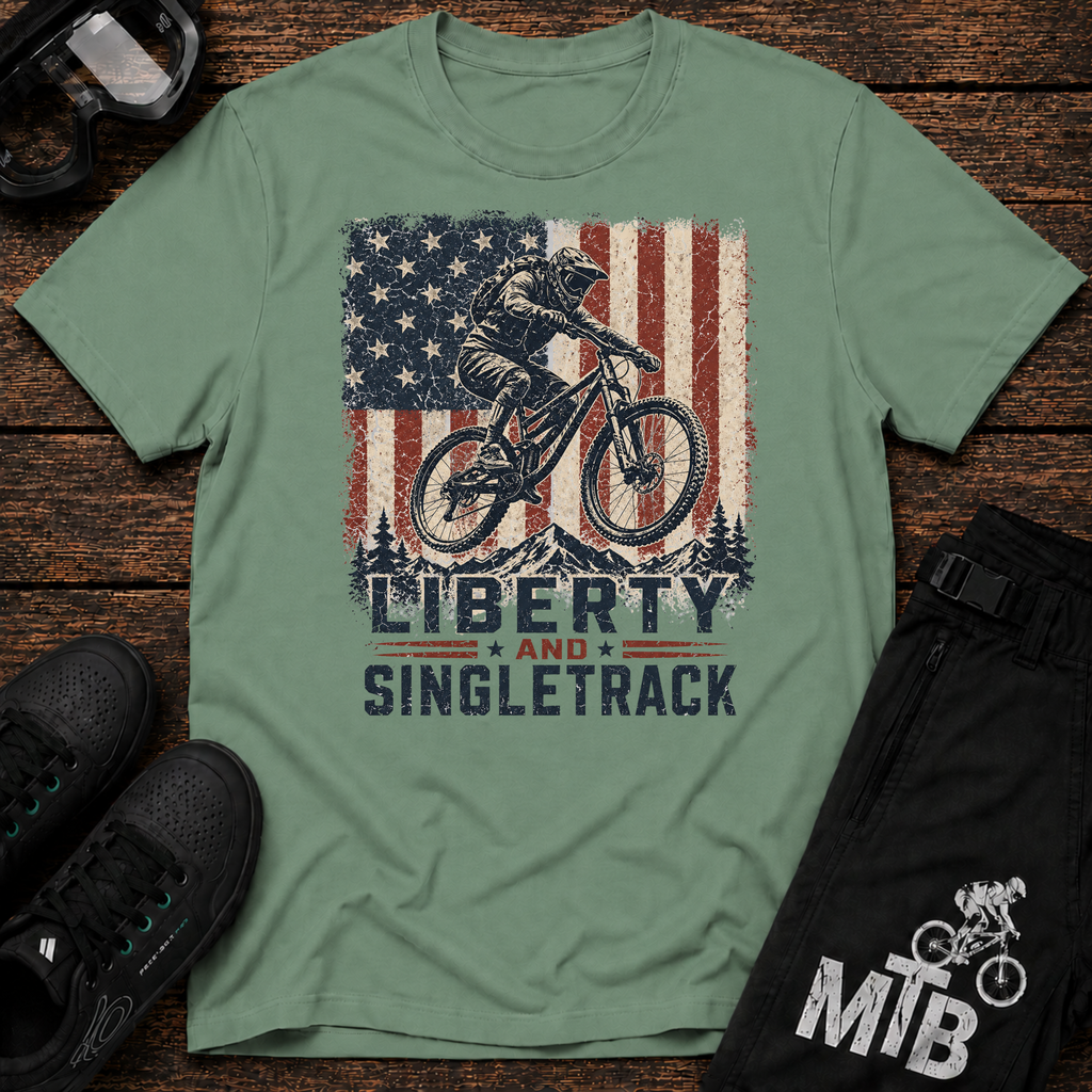 Liberty & Singletrack T-Shirt