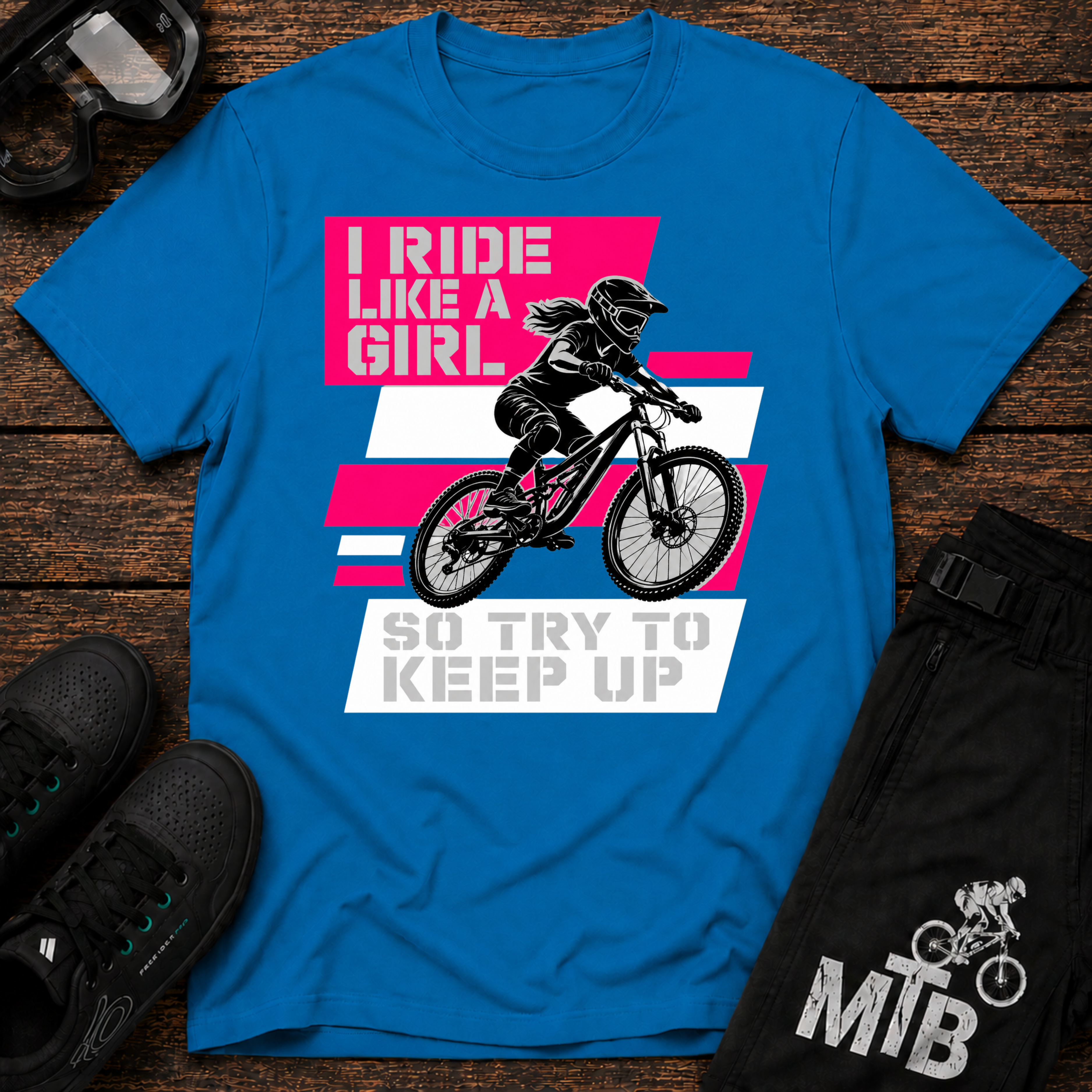 I Ride Like A Girl T-Shirt