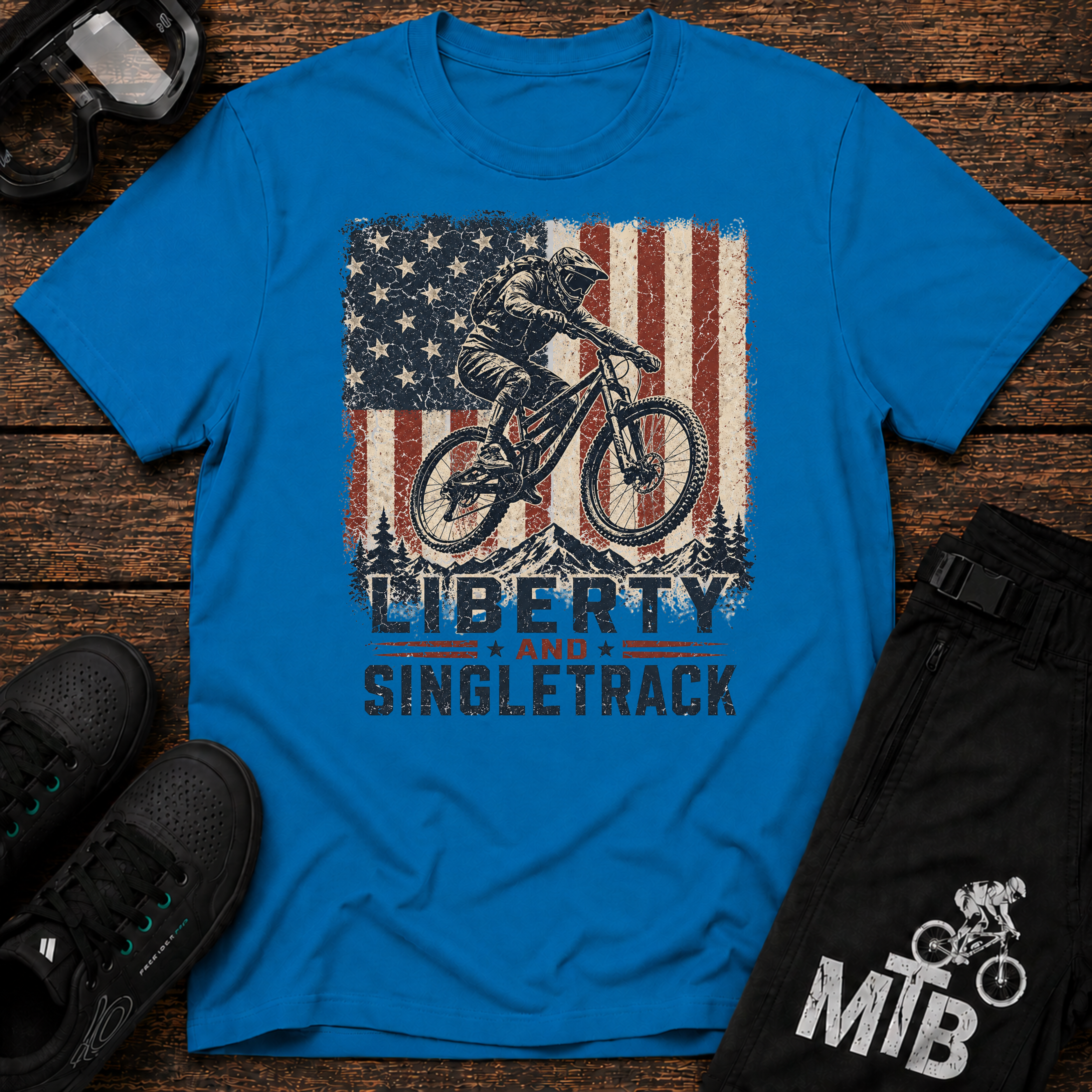 Liberty & Singletrack T-Shirt