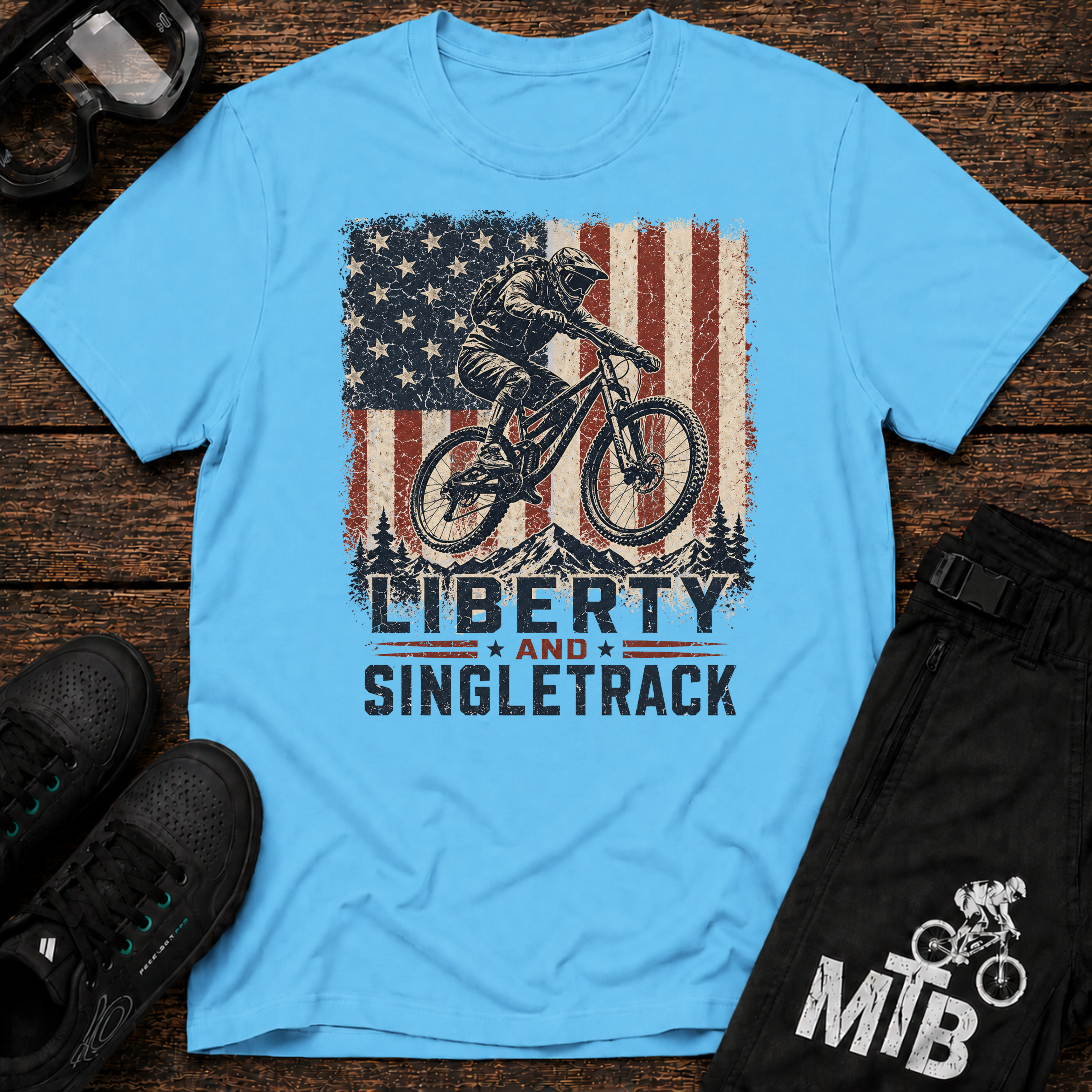 Liberty & Singletrack T-Shirt