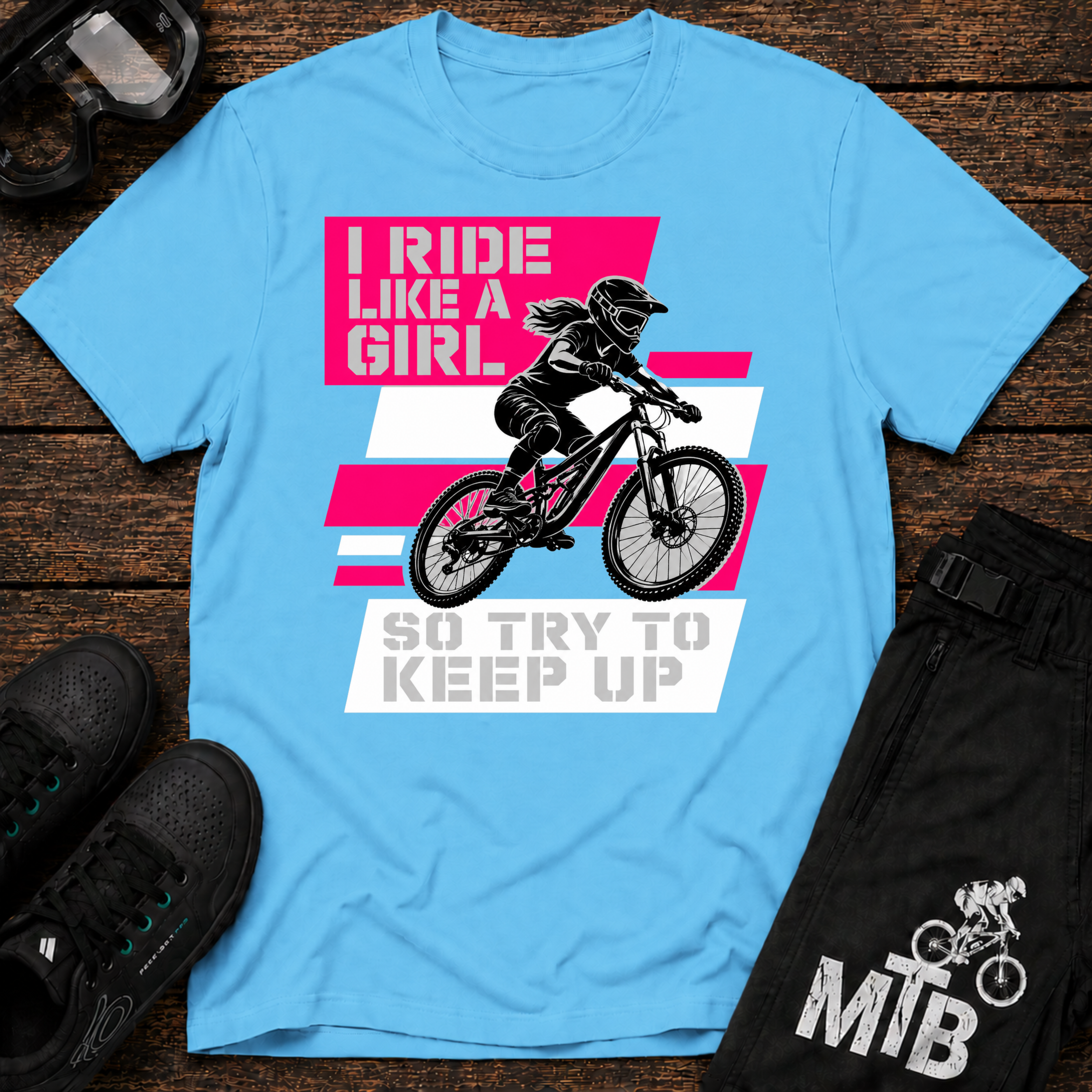 I Ride Like A Girl T-Shirt