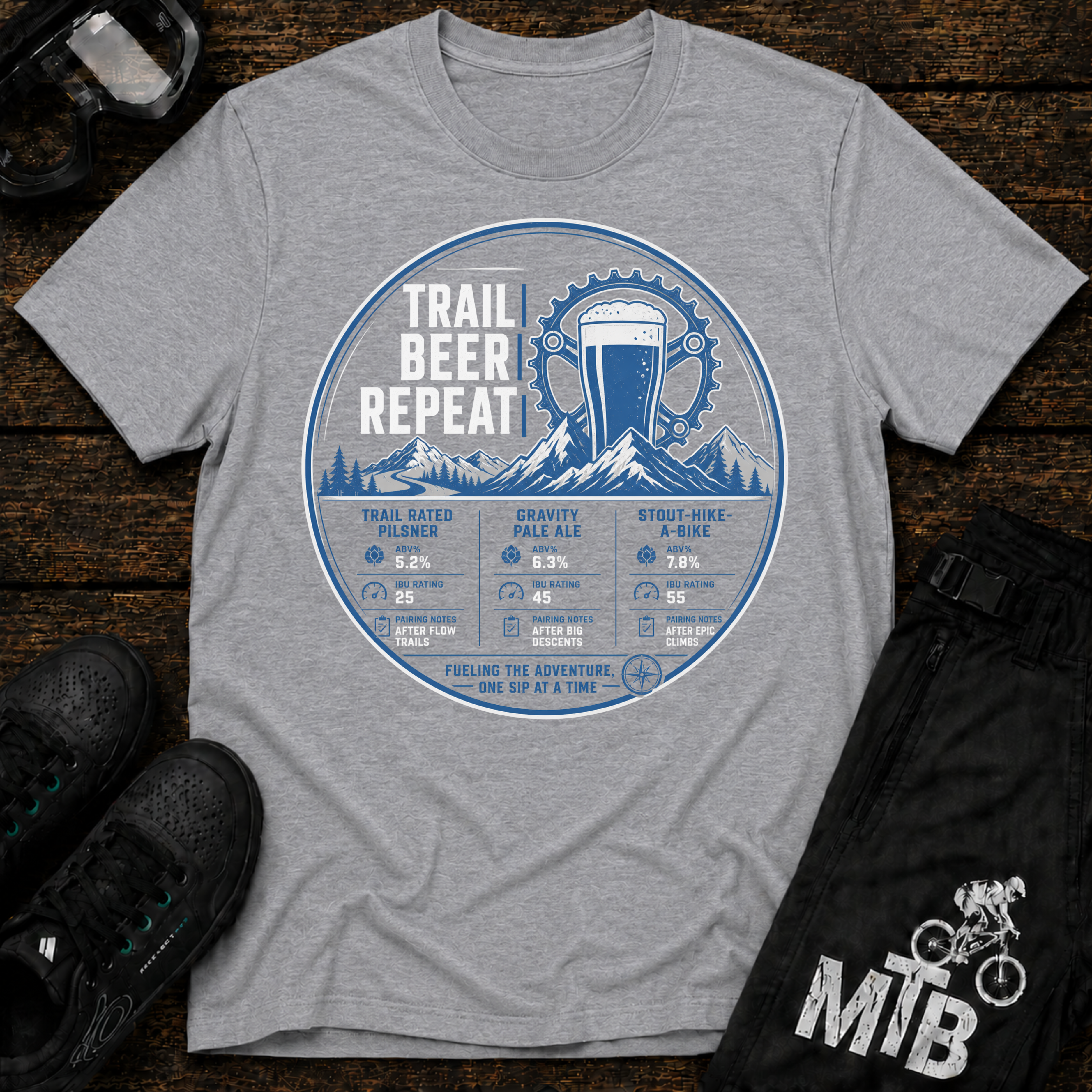 Trail Beer Repeat T-Shirt
