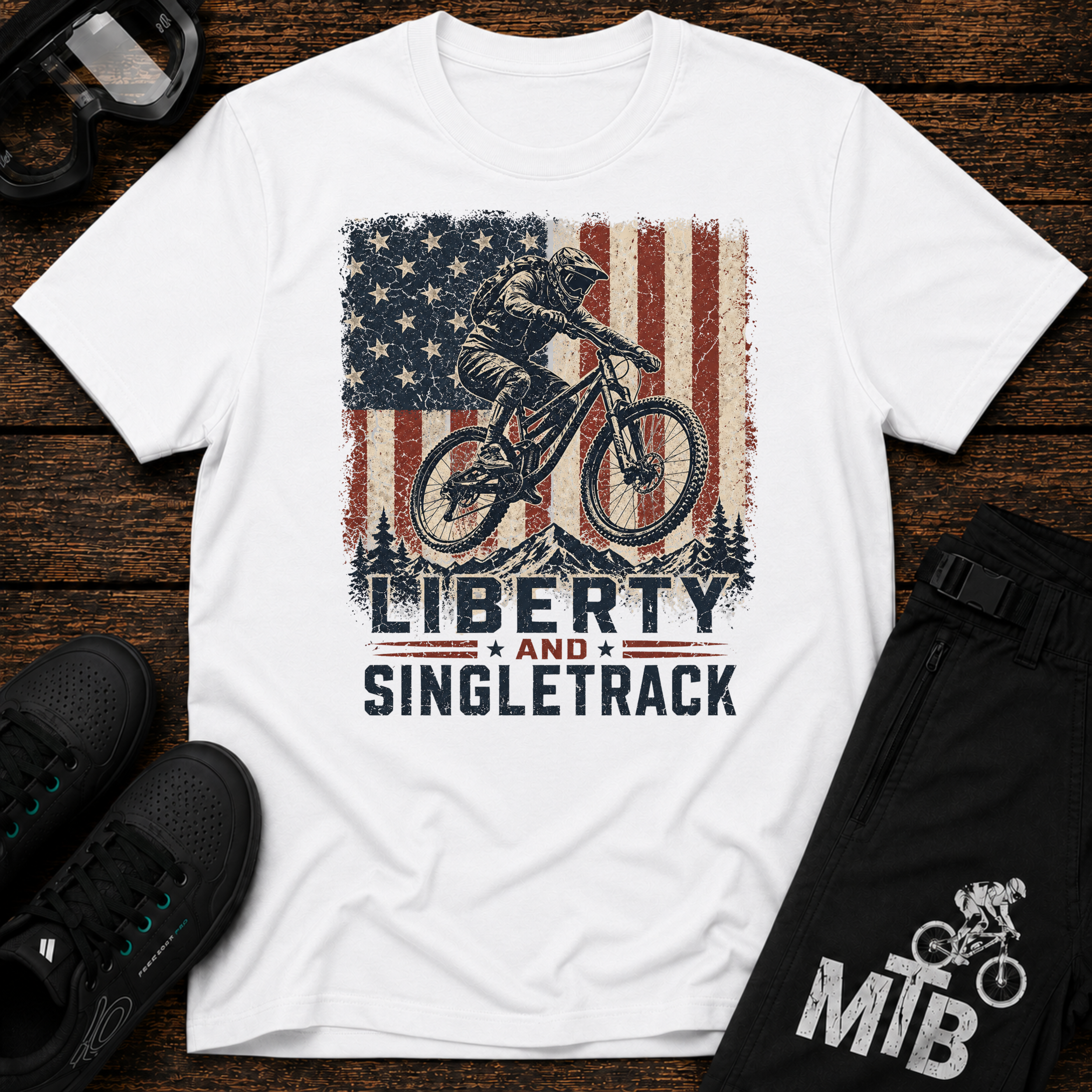 Liberty & Singletrack T-Shirt