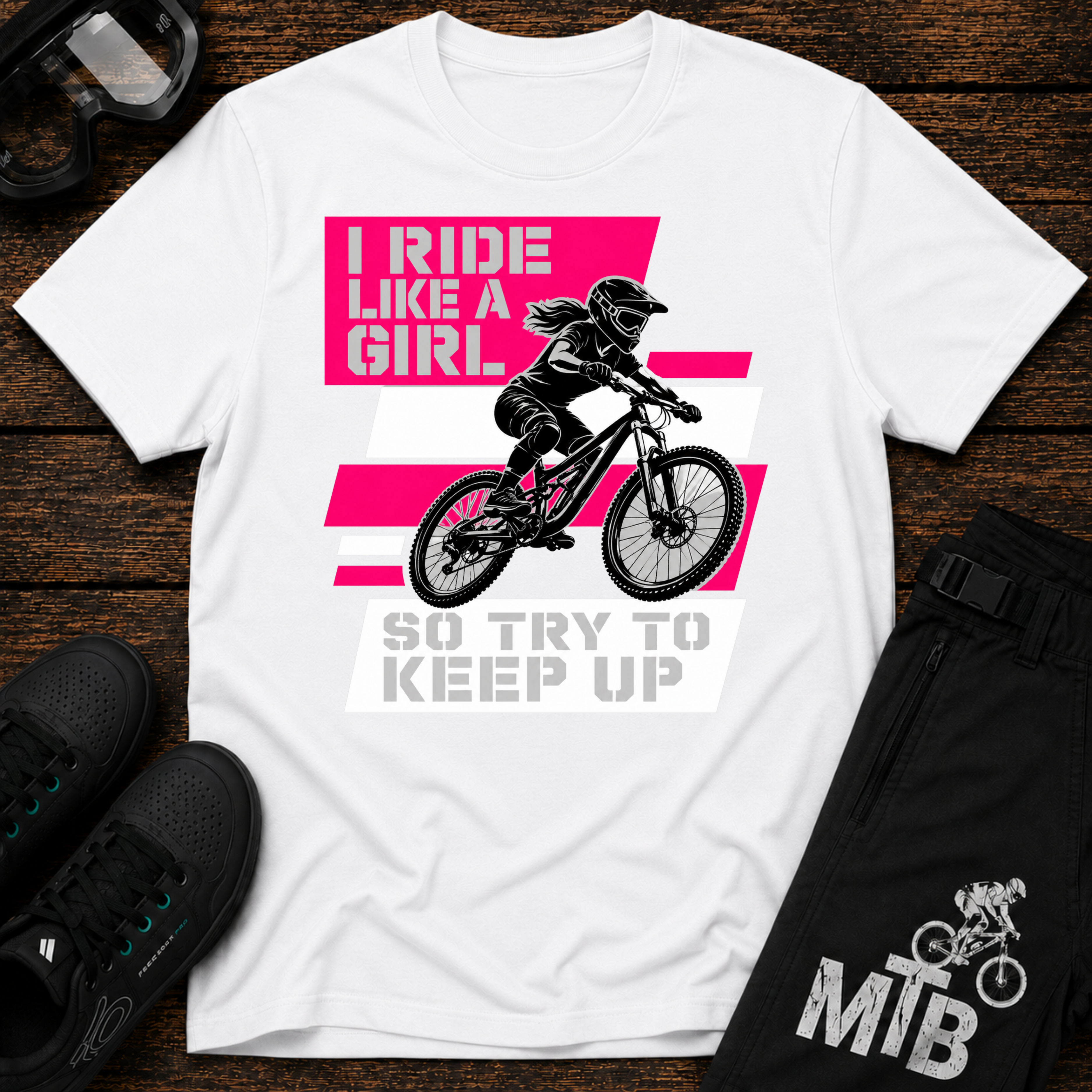 I Ride Like A Girl T-Shirt