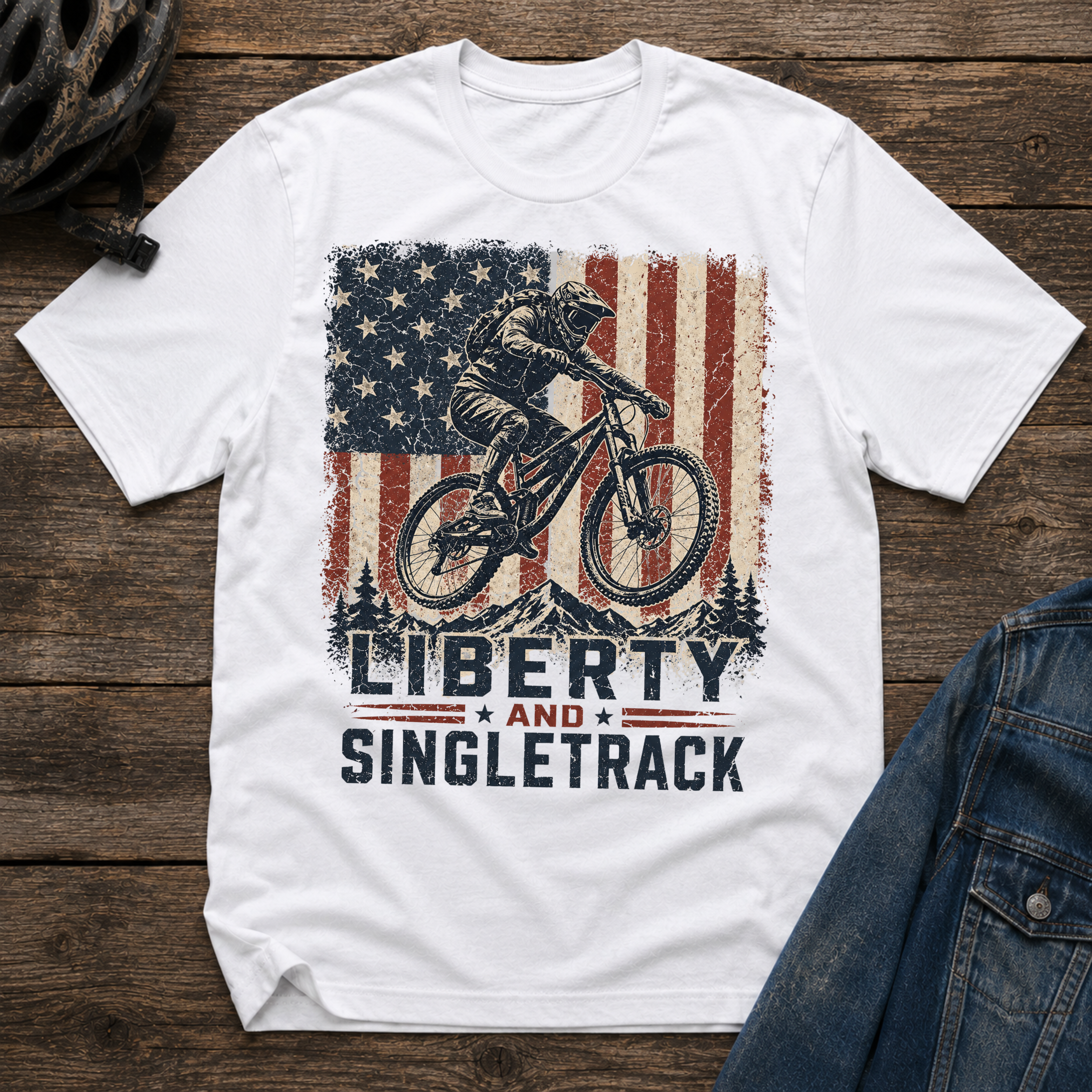 Liberty & Singletrack T-Shirt